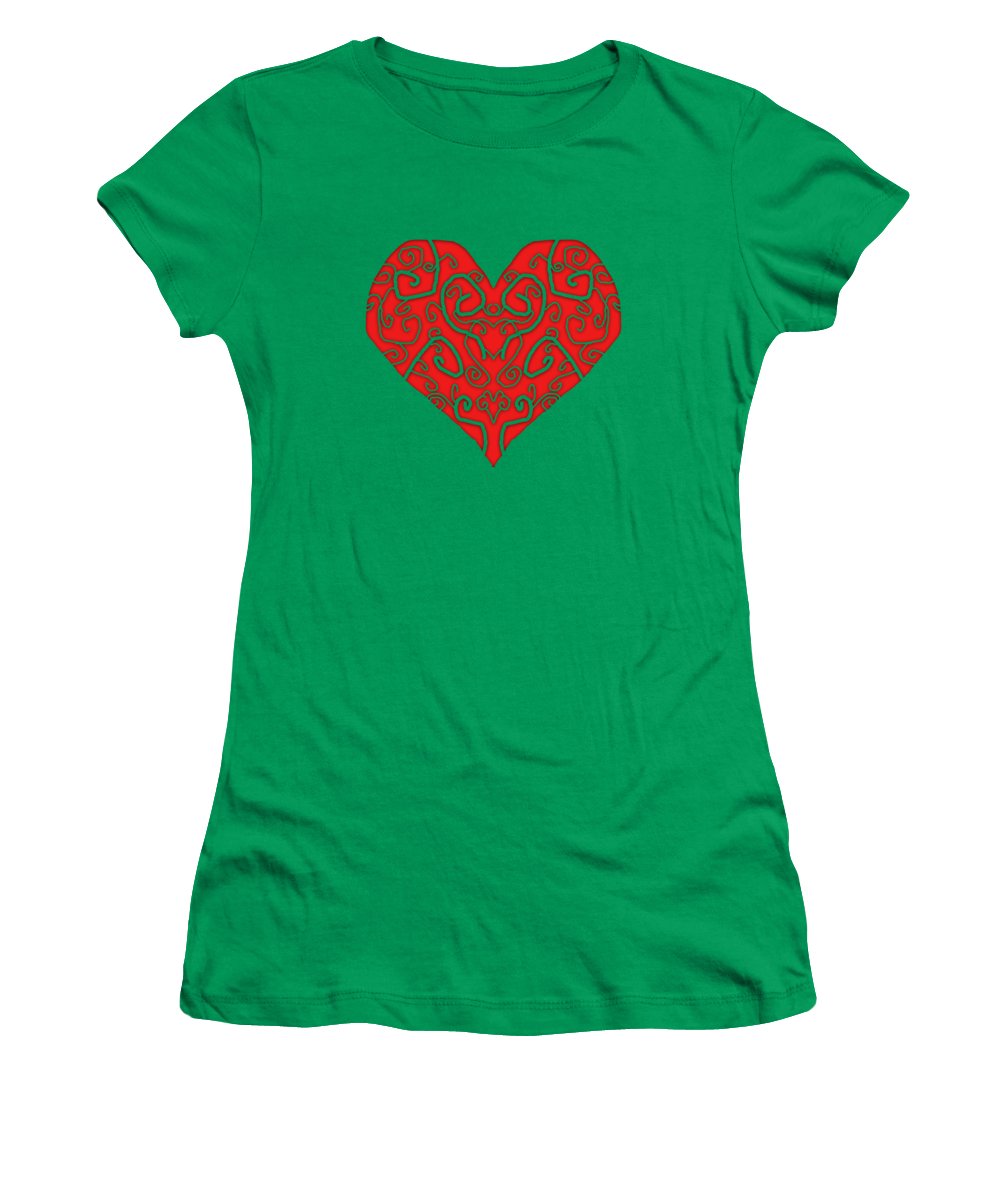 Heart Swirls - Women's T-Shirt