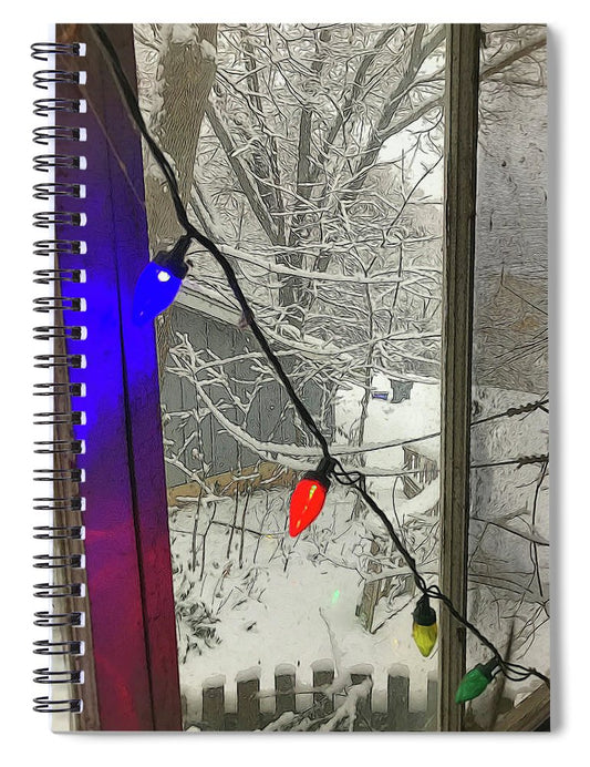 Home For The Holidays - Spiral Notebook