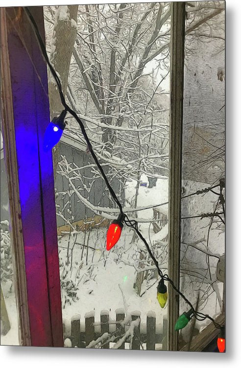 Home For The Holidays - Metal Print