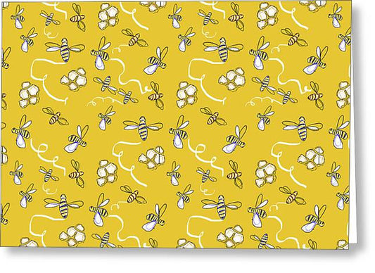 Honey Bees - Greeting Card