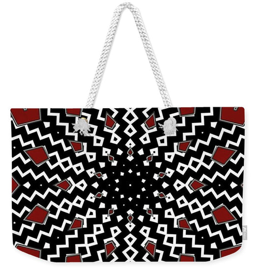 Hyperspace Kaleidoscope - Weekender Tote Bag