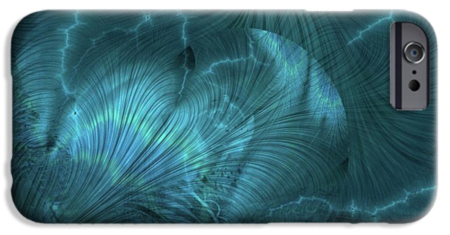 I gOt Memories Blue Metallic Abstract - Phone Case