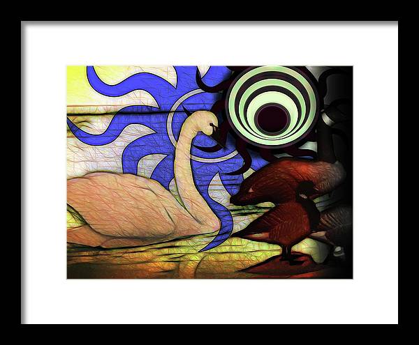 I Thought It Was a Swan - Framed Print