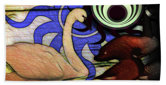 I Thought It Was a Swan - Bath Towel