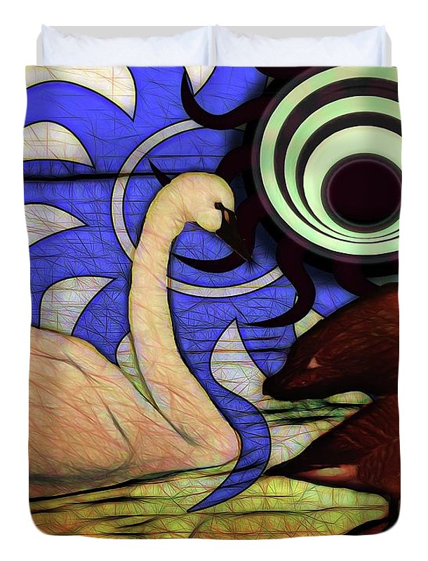 I Thought It Was a Swan - Duvet Cover