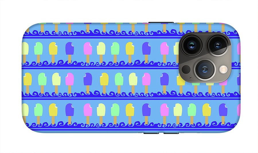 Ice Cream Bars Pattern - Phone Case