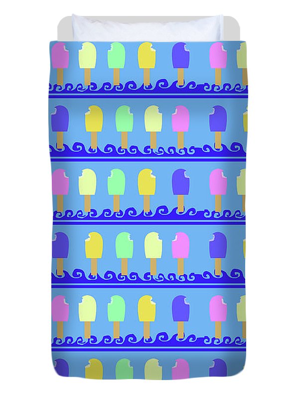 Ice Cream Bars Pattern - Duvet Cover