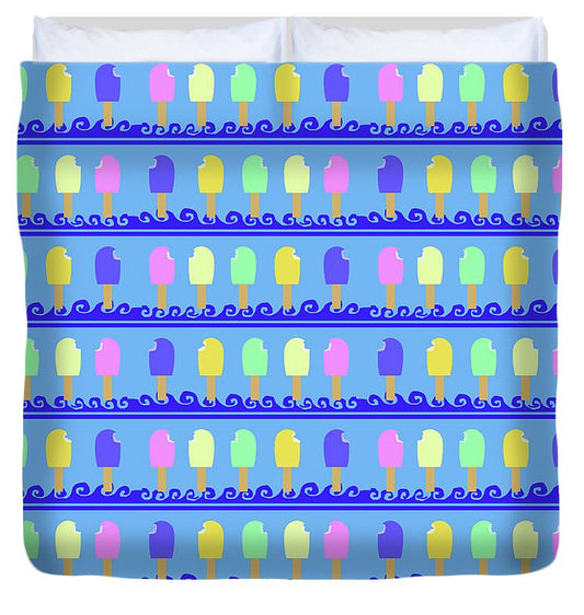 Ice Cream Bars Pattern - Duvet Cover