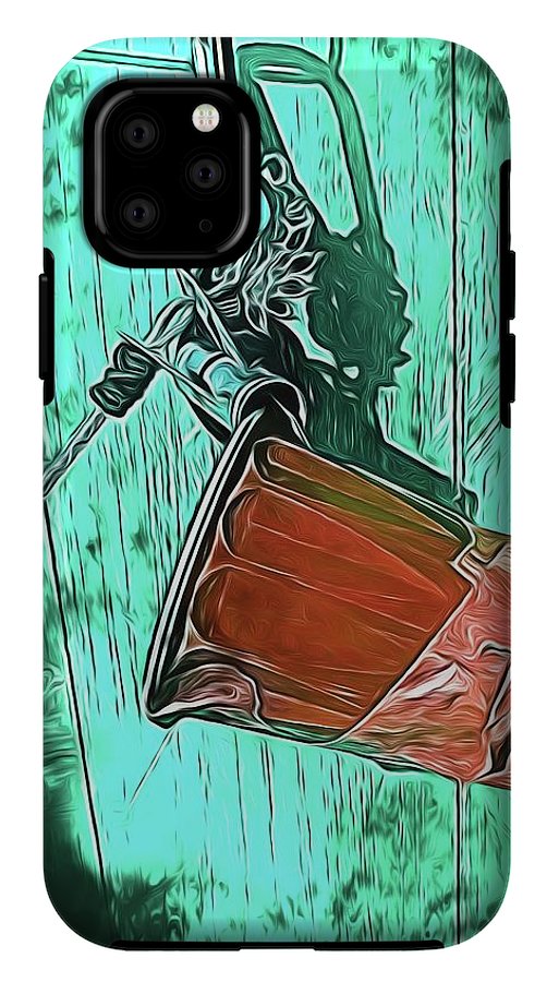Image of A Handmade Record Player - Phone Case