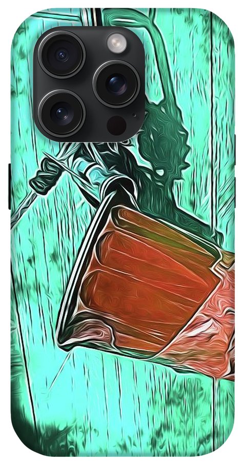 Image of A Handmade Record Player - Phone Case