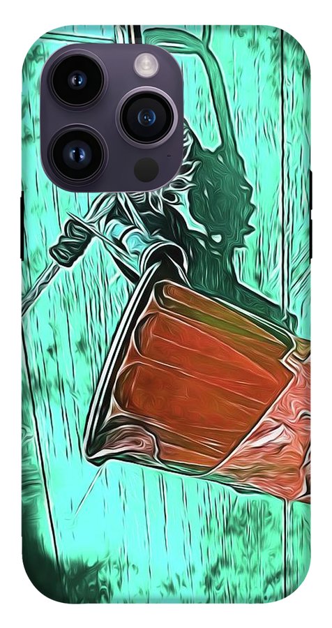 Image of A Handmade Record Player - Phone Case