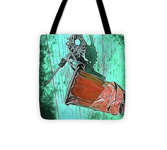Image of A Handmade Record Player - Tote Bag