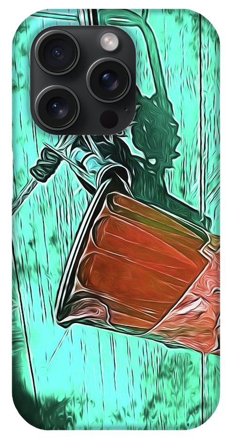 Image of A Handmade Record Player - Phone Case