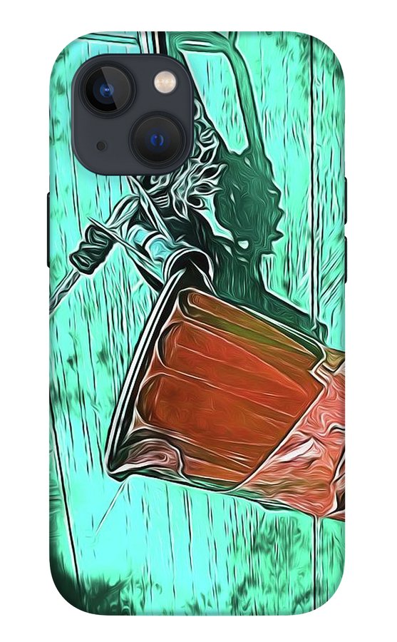 Image of A Handmade Record Player - Phone Case