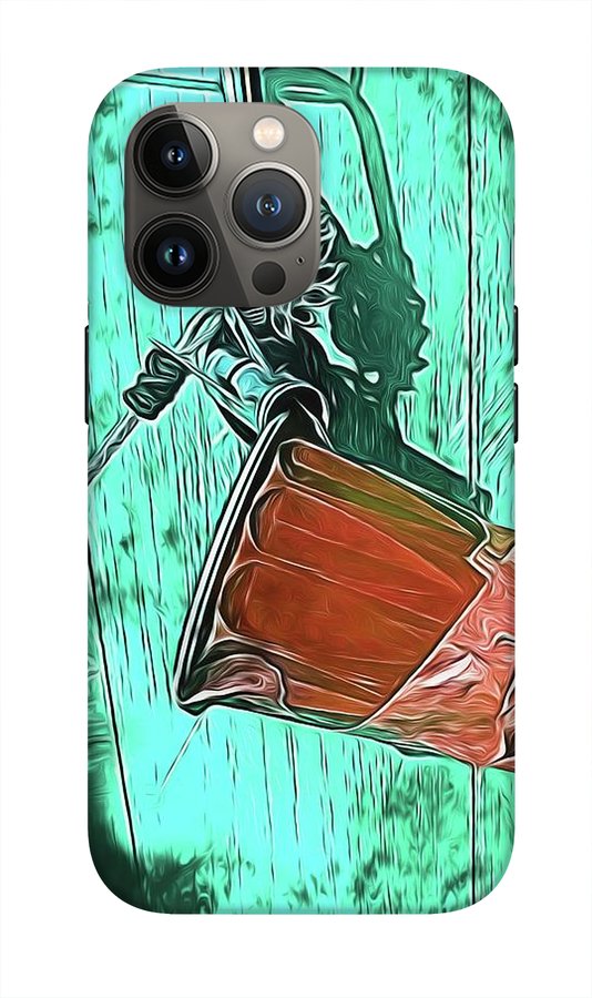 Image of A Handmade Record Player - Phone Case