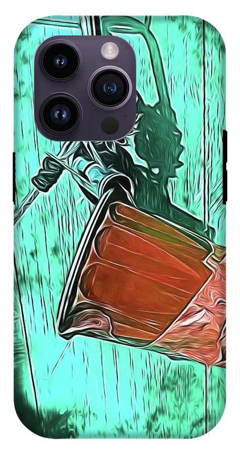 Image of A Handmade Record Player - Phone Case