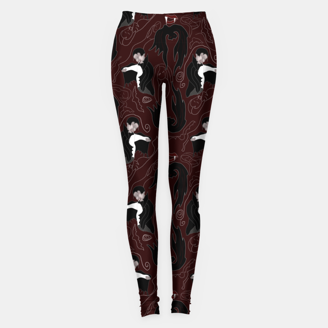 Vampires Pattern Leggings