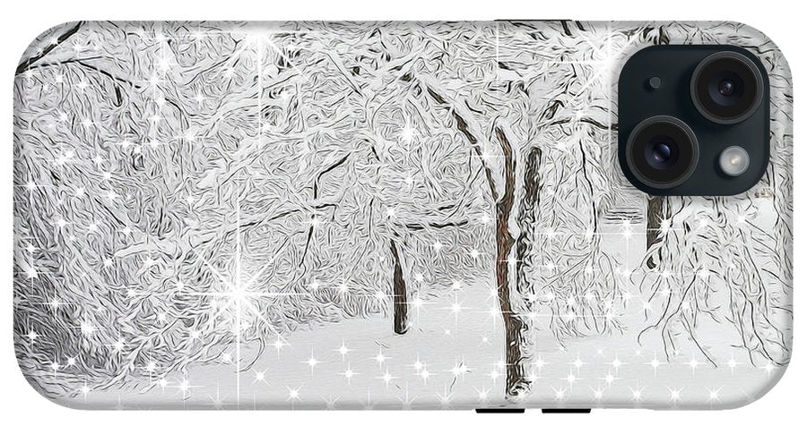 Incandescent and Florescent Winter - Phone Case