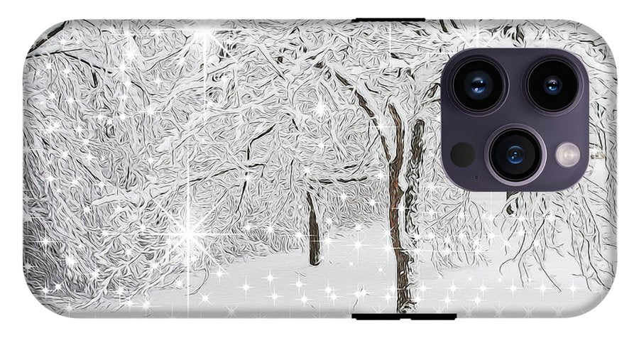Incandescent and Florescent Winter - Phone Case