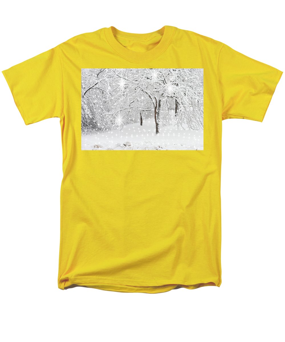 Incandescent and Florescent Winter - Men's T-Shirt  (Regular Fit)