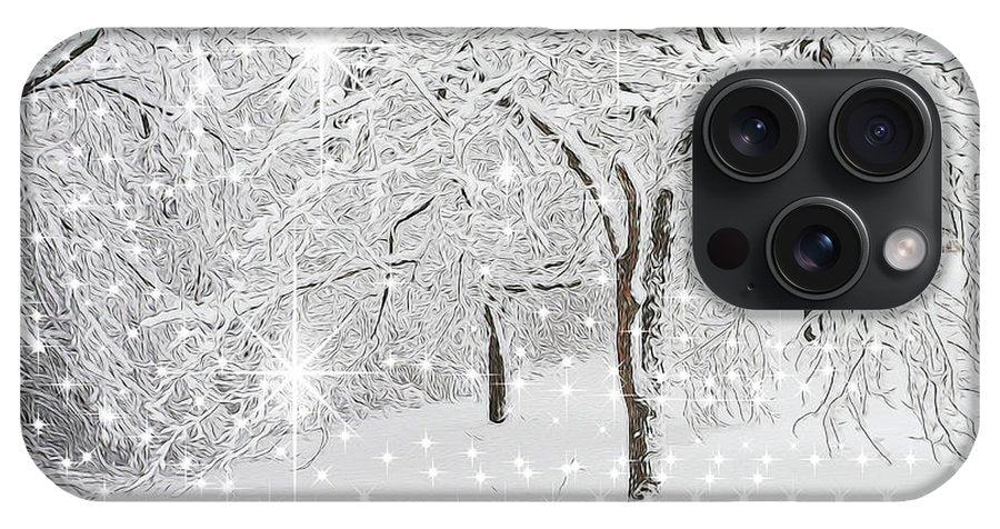 Incandescent and Florescent Winter - Phone Case
