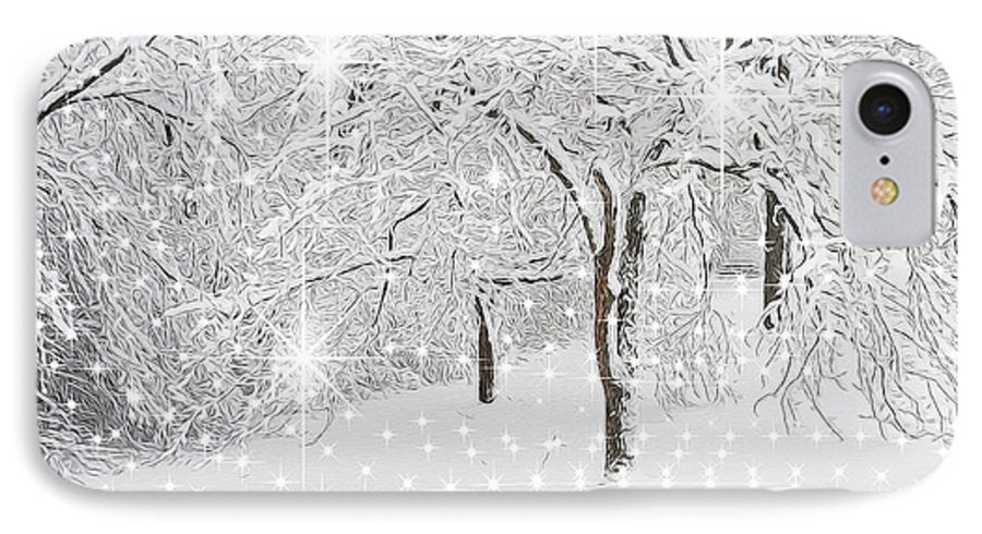 Incandescent and Florescent Winter - Phone Case