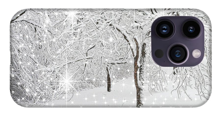 Incandescent and Florescent Winter - Phone Case