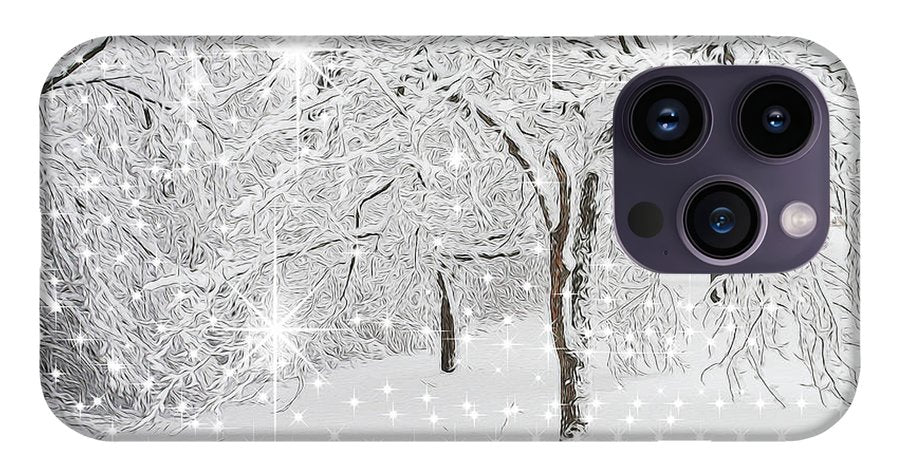 Incandescent and Florescent Winter - Phone Case