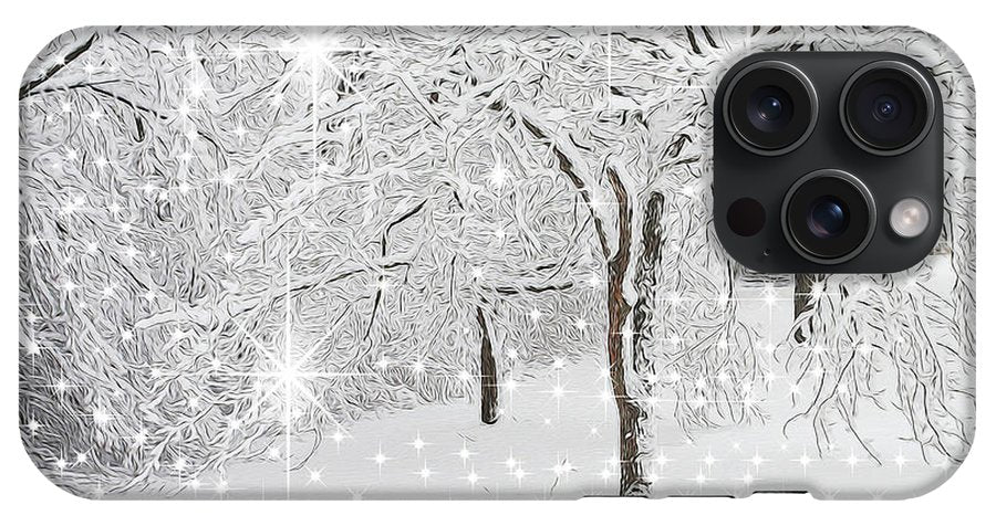 Incandescent and Florescent Winter - Phone Case