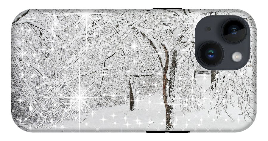 Incandescent and Florescent Winter - Phone Case