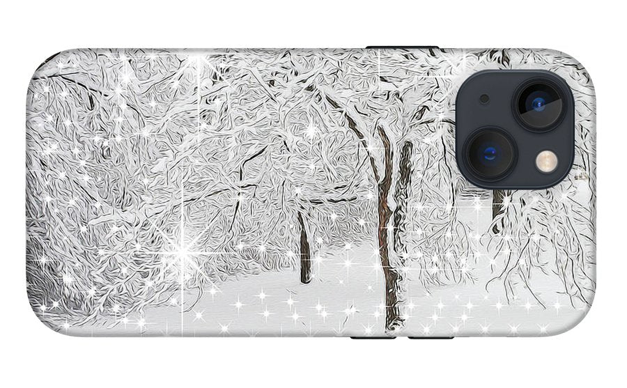 Incandescent and Florescent Winter - Phone Case