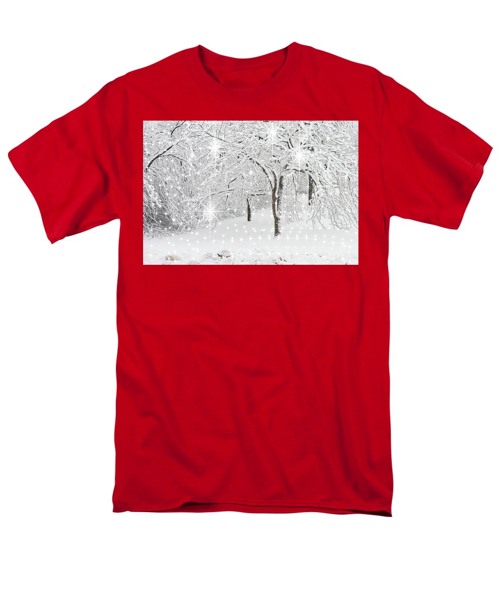 Incandescent and Florescent Winter - Men's T-Shirt  (Regular Fit)