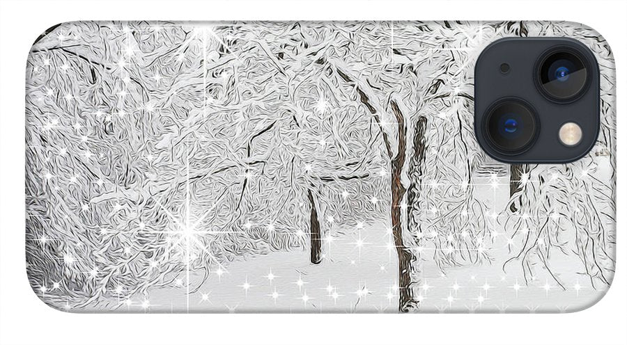 Incandescent and Florescent Winter - Phone Case
