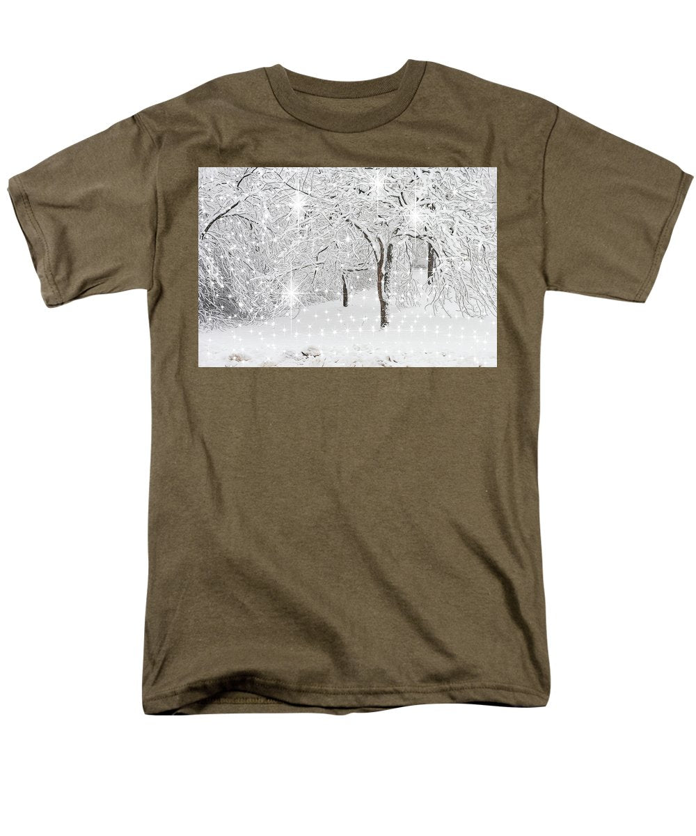 Incandescent and Florescent Winter - Men's T-Shirt  (Regular Fit)