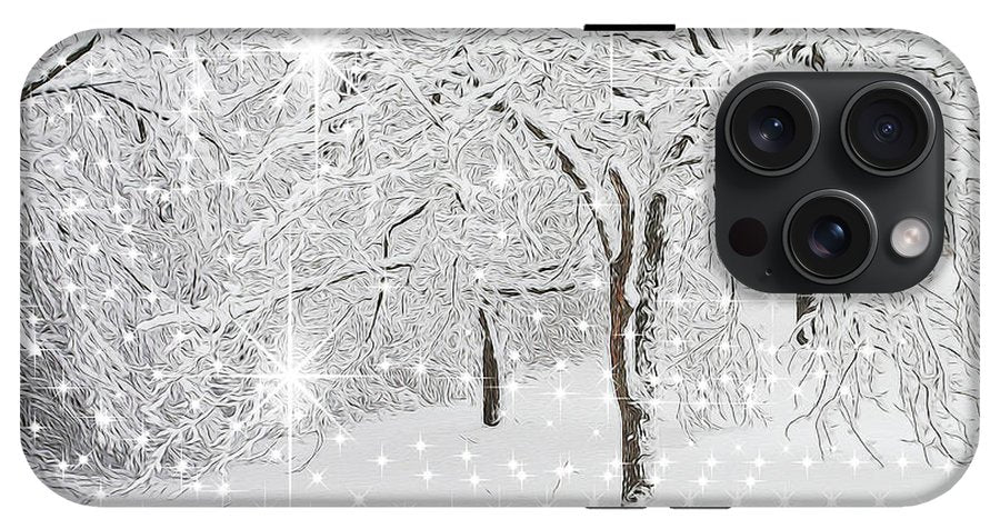 Incandescent and Florescent Winter - Phone Case