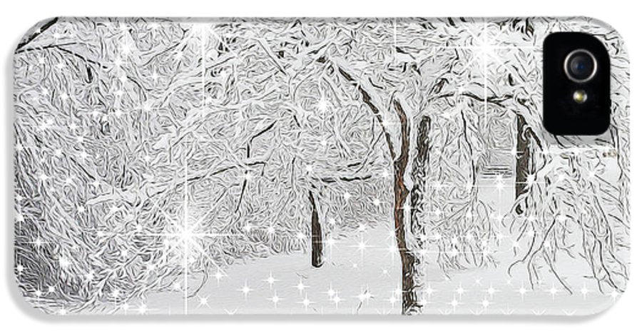 Incandescent and Florescent Winter - Phone Case