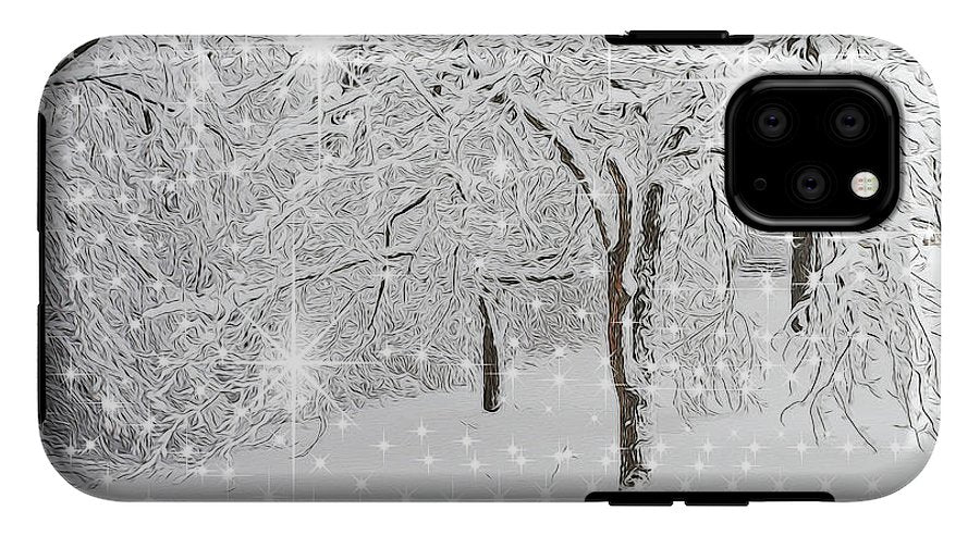 Incandescent and Florescent Winter - Phone Case