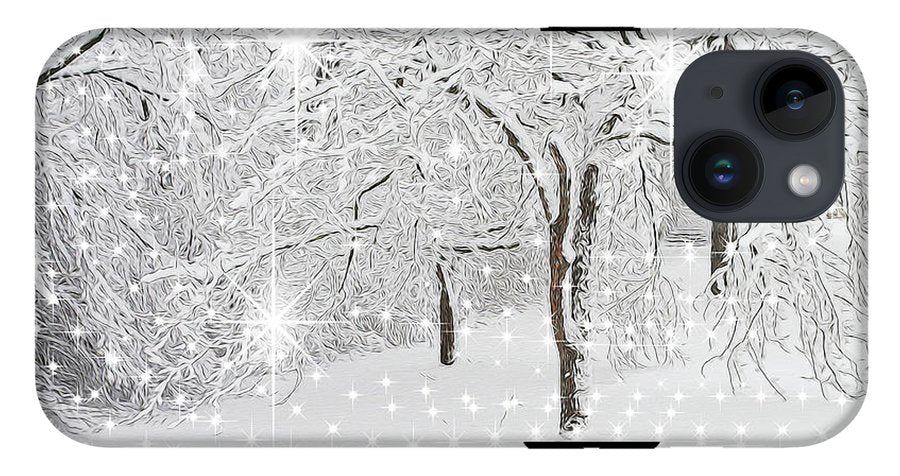 Incandescent and Florescent Winter - Phone Case