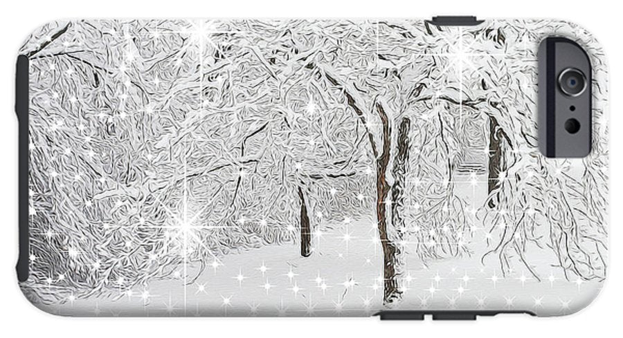 Incandescent and Florescent Winter - Phone Case