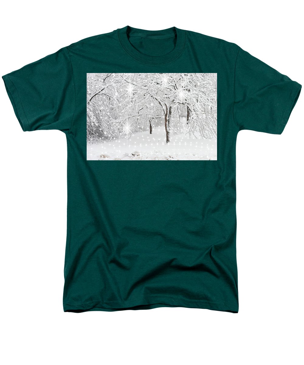 Incandescent and Florescent Winter - Men's T-Shirt  (Regular Fit)