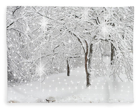Incandescent and Florescent Winter - Blanket