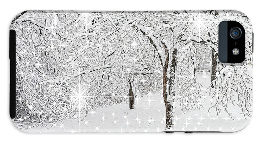Incandescent and Florescent Winter - Phone Case