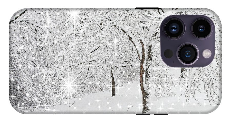 Incandescent and Florescent Winter - Phone Case