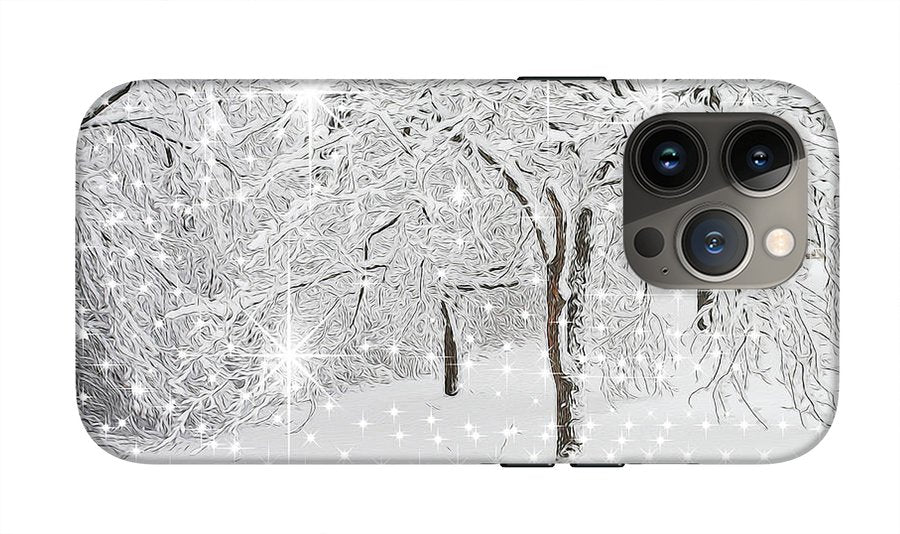 Incandescent and Florescent Winter - Phone Case