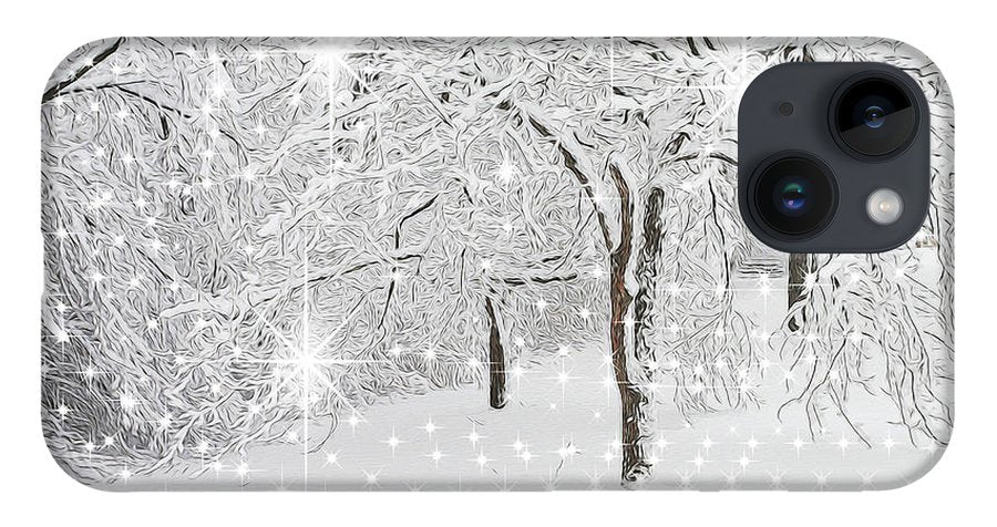 Incandescent and Florescent Winter - Phone Case