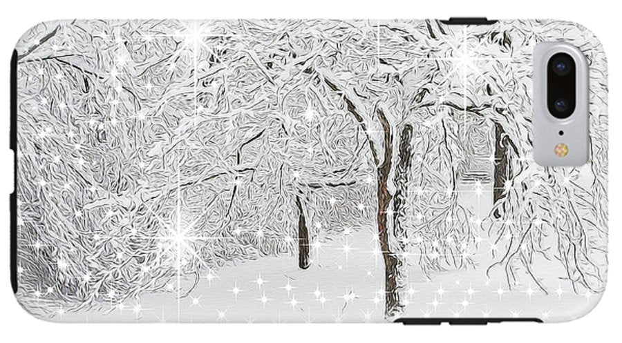 Incandescent and Florescent Winter - Phone Case