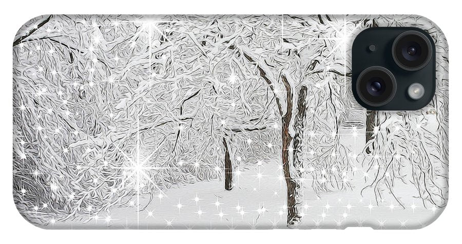 Incandescent and Florescent Winter - Phone Case