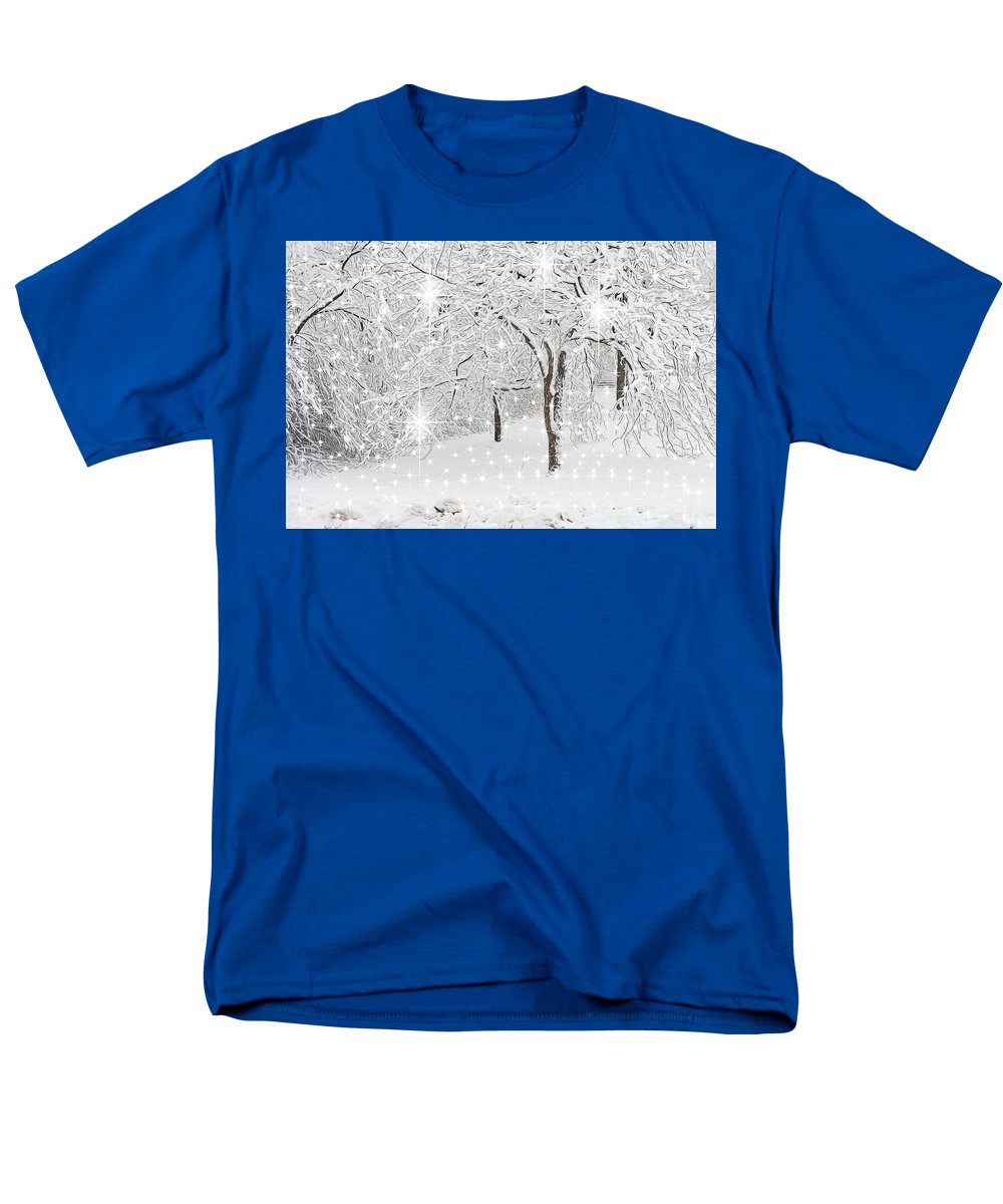 Incandescent and Florescent Winter - Men's T-Shirt  (Regular Fit)