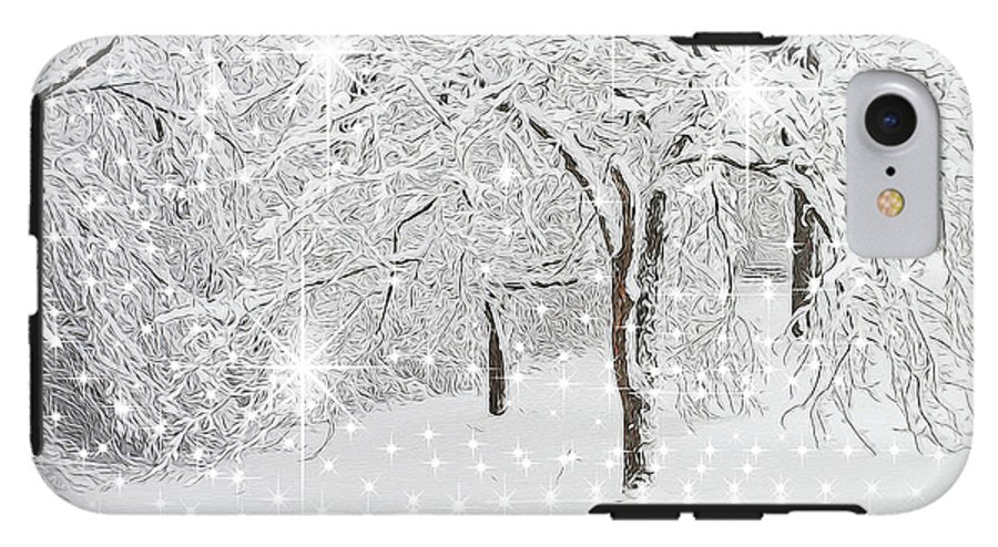 Incandescent and Florescent Winter - Phone Case