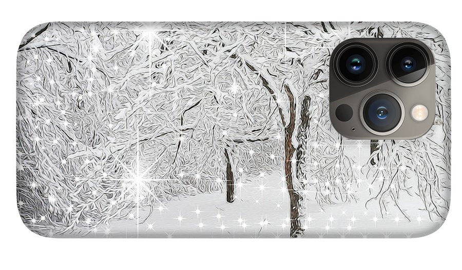 Incandescent and Florescent Winter - Phone Case